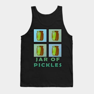 Jar of Pickles BLUE Tank Top